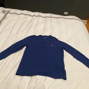 Youth Blue unisex Vineyard Vines Blue Shirt - size L (16)